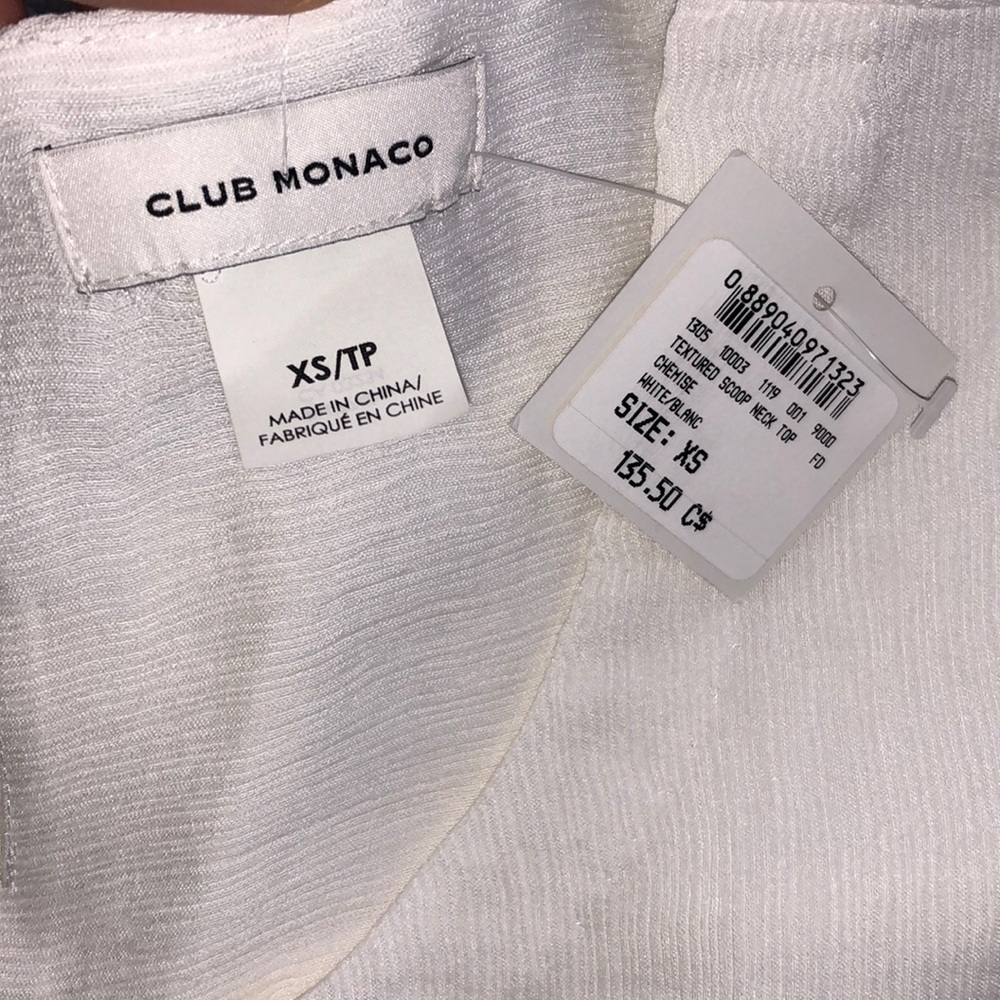 CLUB MONACO Top- Fits One Size Big - Picture 8 of 9